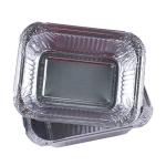 260ml Small Aluminium Take Away Containers Baking Disposable Aluminium Foil Food