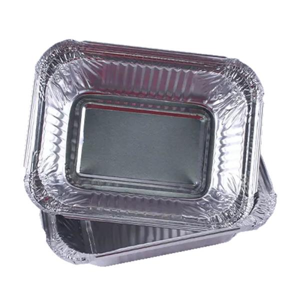 260ml Small Aluminium Take Away Containers Baking Disposable Aluminium Foil Food