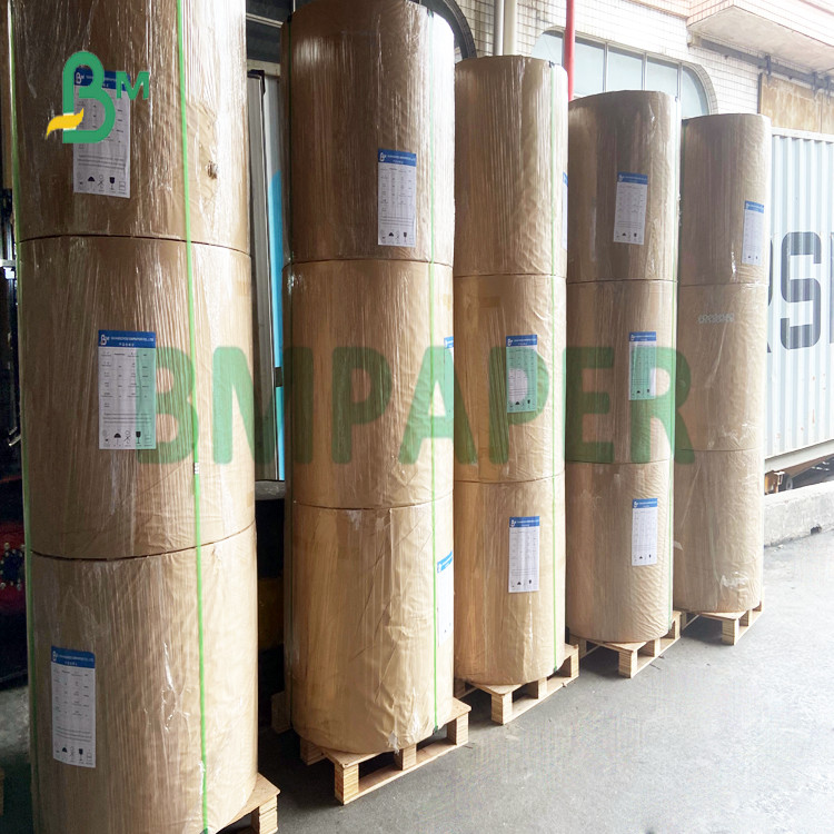 Washed Anti Tear Paper Kraft Paper Fabric Without Coated Kraft Paper