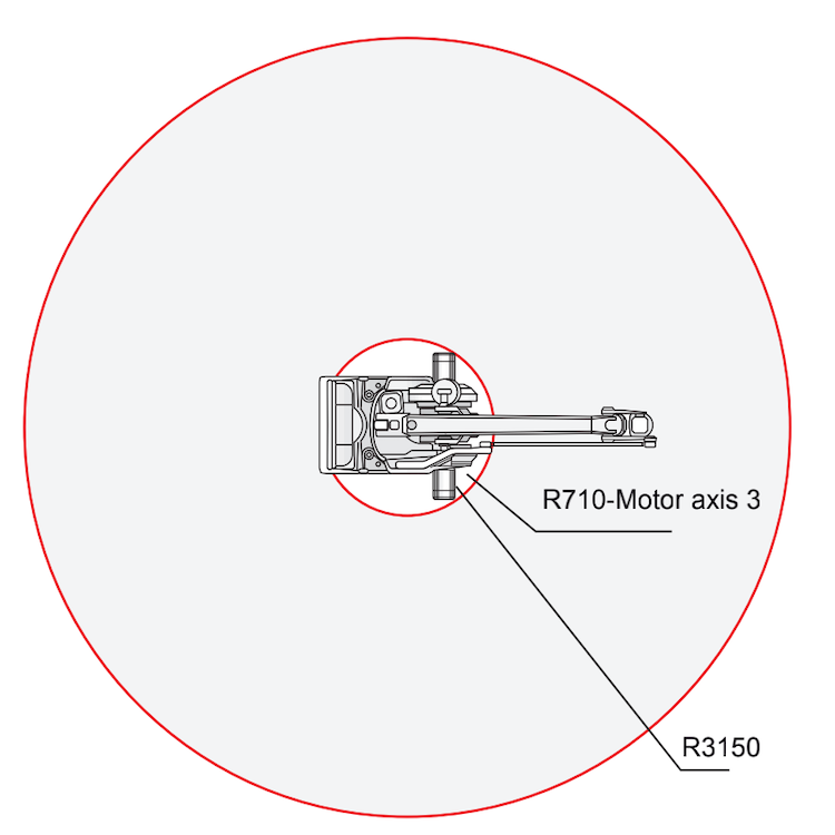 IRB 660 Used Robot Manipulator With Payload 180 - 250kg Palletizing Robot Arm