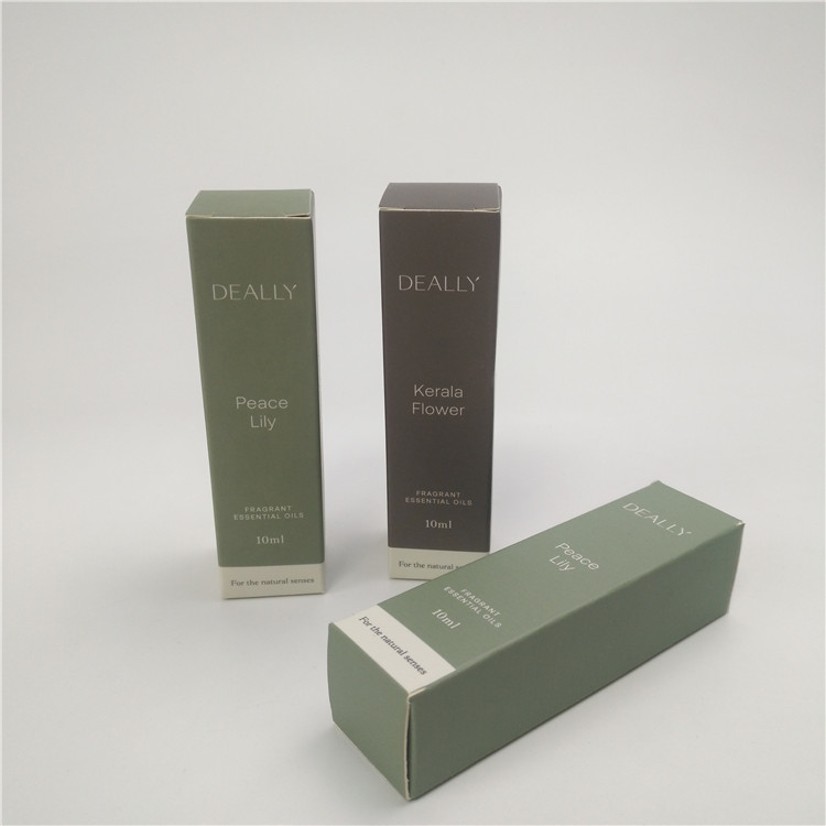 Perfume Cosmetic Packaging Paper Box 350gsm For Dropper Bottle Packing