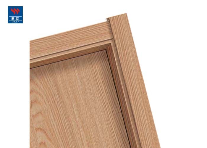 Eco Friendly Wood Polish Streak Wooden Door Elegant Wpc Wood Door For Bathroom
