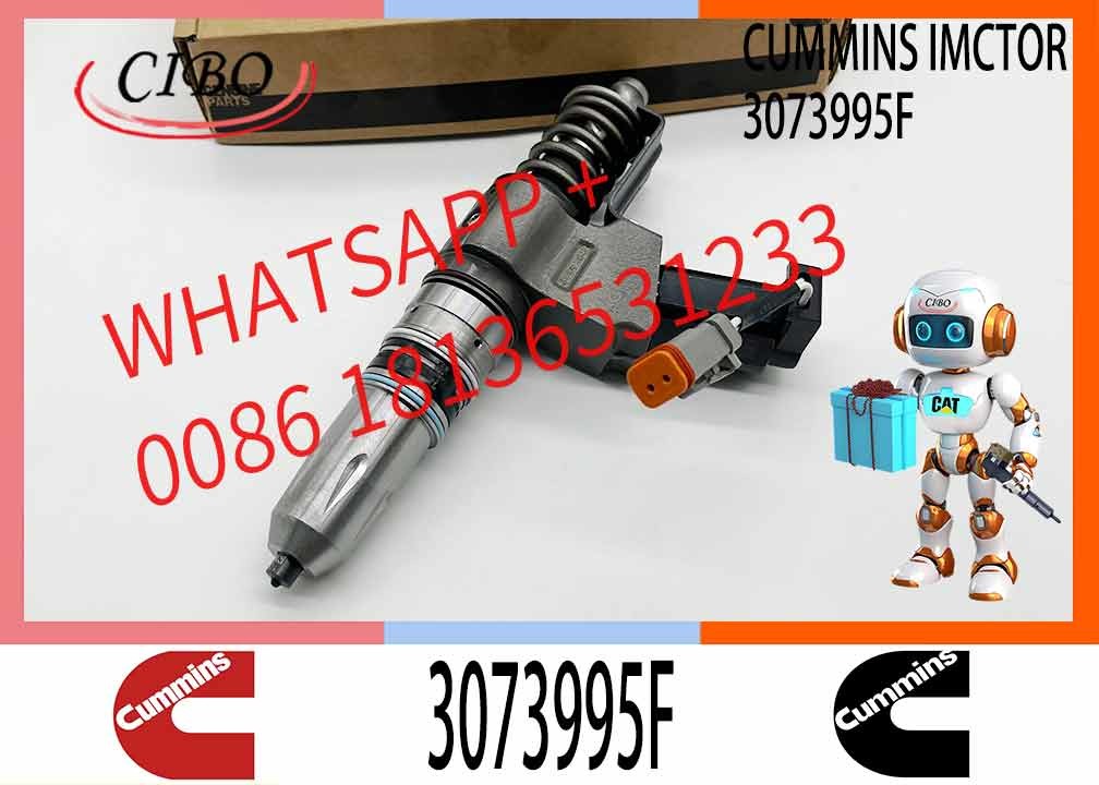Auto Parts Common Rail Diesel Fuel Injector 4307795 3073995F For Cummins QSN14 N14