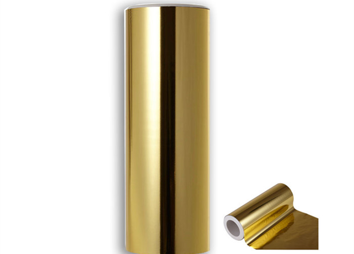 3 inch Paper Core Multiply Extrusion BOPP Metalized Polyester Lamination Film Golden Aluminum Finished with Processing