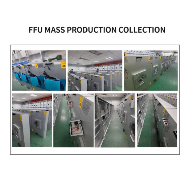 Custom HEPA FFU Fan Filter Unit 2x4 4x4 2x2 H14 H13 For Ceiling Mushroom