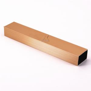 China Made In China High Quality Hot Sale Anodized Gold Aluminum Pipe / Tube wholesale