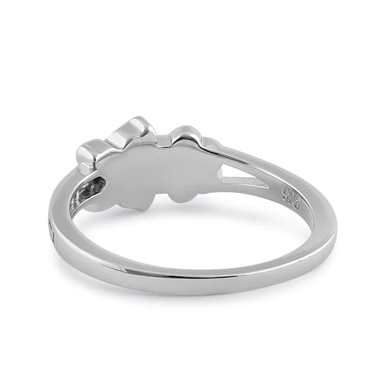 925 With Sterling Silver High Quality Blue Opal Greek White Lab Opal Engagenent Ring For Girls