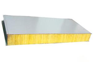 China 150mm Fireproof Glass Wool Sandwich Wall Panel wholesale