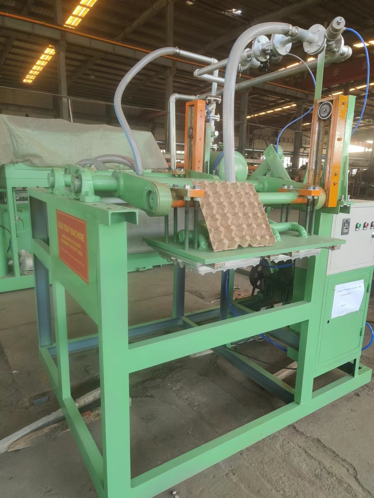 High-Performance Paper Pulp Molding Machine for Egg Tray Production with Computer Control and Low Energy Consumption