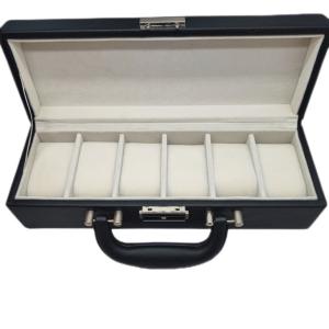 China Watch Box Jewelry Display Watch Case Organizer For Men Quartz Watch Gift wholesale