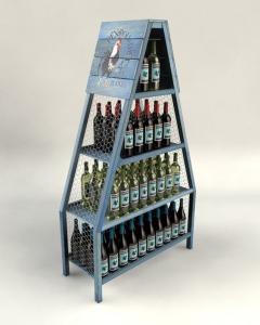 China Durable Retail Merchandise Display Fixtures , Universal Metal Store Fixtures wholesale
