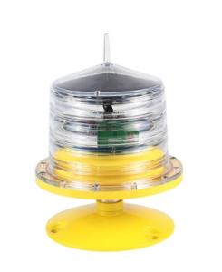 China Green 6.4v 3.3ah Solar Powered Helicopter Pad Perimeter Lights wholesale