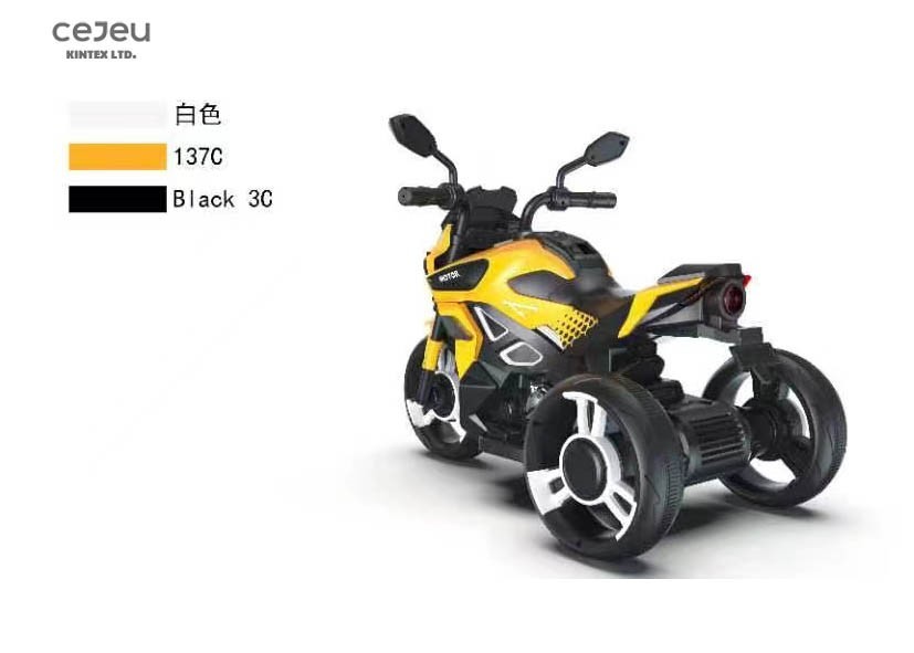 6V4.5A Kids Ride on Motorcycle Toy, Electric Vehicle Riding Toy Dirt Bike with Musical