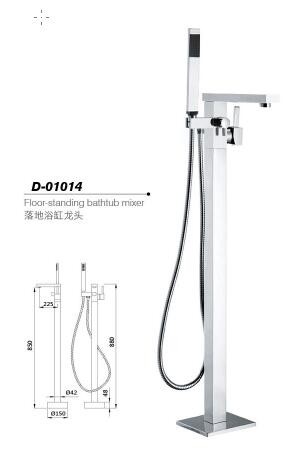 Floor standing bathtunb mixer,Faucet D-01014B