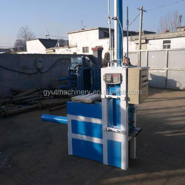 Scale Weighing Rag Wiper Bagging Baler Equipment Perfect for Food Beverage Needs