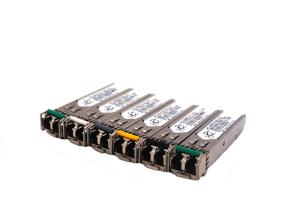 China Single LC SFP Bidirectional Transceiver Fiber Optic With 40KM Distance wholesale