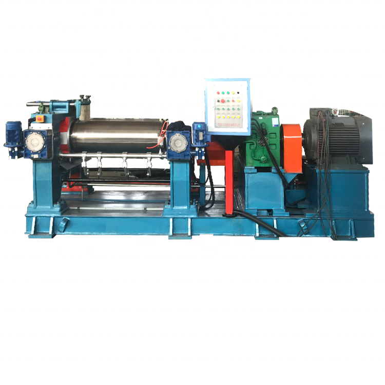 CE ISO9001 xk-450 Two Roll Mill/Rubber Mixer Machine Optional Rubber Turn Over Device