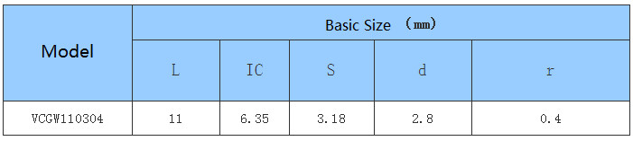 Car Processing- Common Type- Positive - VC - CNC Insert