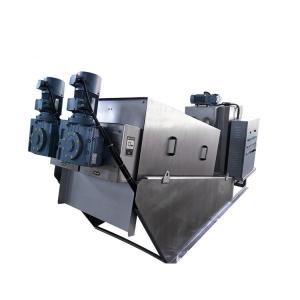 China Automatic SS304 Spiral Sludge Dewatering Machine High Dehydration Rate wholesale