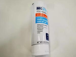 China Offset Printing Round Dia 45*131.8mm ABL Pharmaceutical Tube With Flip Top Cap wholesale