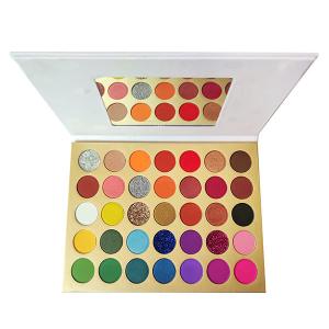 China 35 Colors High Pigment Customize Makeup Eyeshadow wholesale