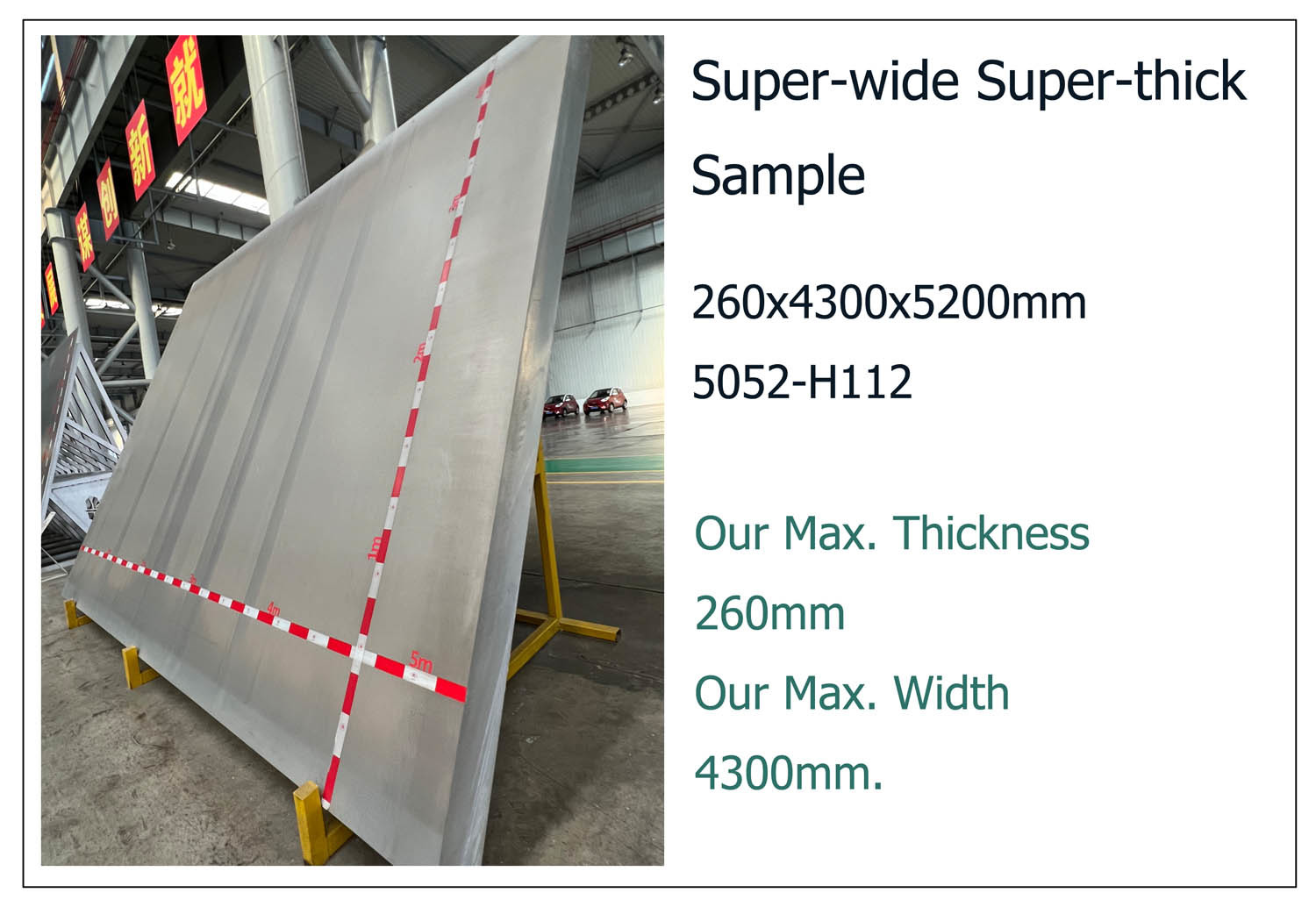 High Strength 200- 260mm Super Thick Aluminum Alloy Plate