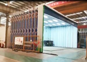 China Construction Machinery Paint Booth For Sumitomo Factory Projects wholesale