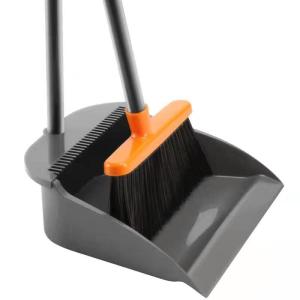 China Household Metal Long Handled Dustpan And Brush Aluminum Broom wholesale