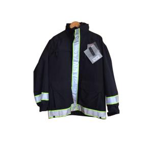 China High Visibility Work Uniforms With Logo , Unisex Black Workwear Jacket wholesale