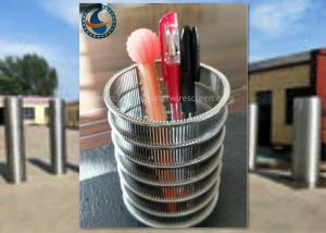 China Durable Stainless Steel Inverted Wedge Wire Screen For Water / Oil Well wholesale