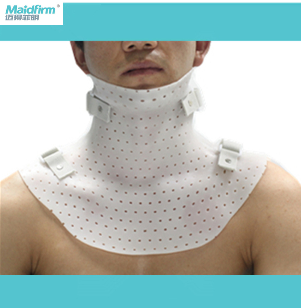 2.4mm 3.2mm Thermoplastic Neck Support Brace For Cervical Pain