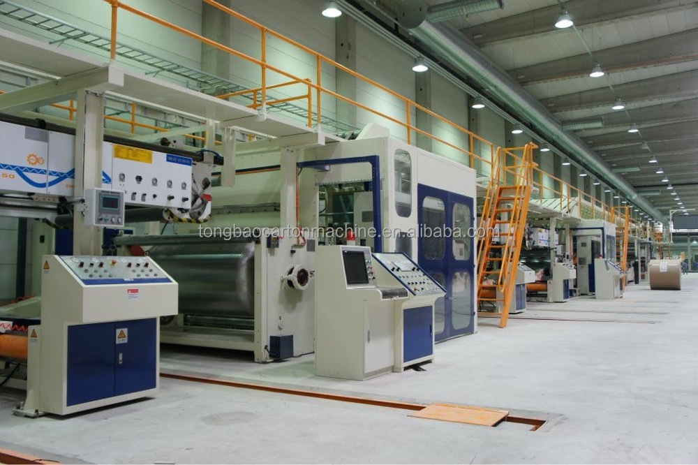 3 ply 5 ply carton box corrugated cardboard production line for customer requirements