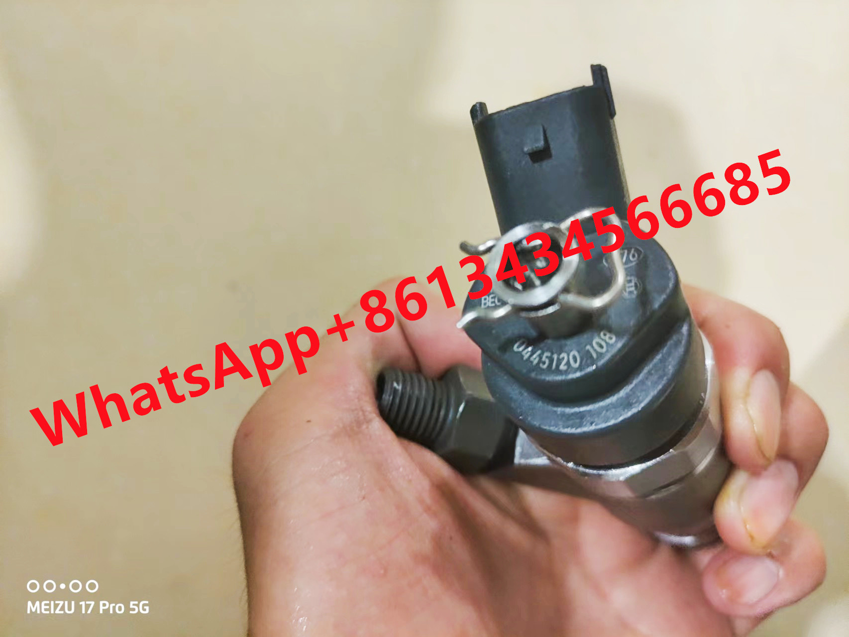 3801148 Common Rail Fuel Diesel Injector For 3819193 3887696 0445120096