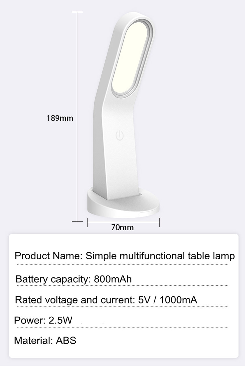 30-50LM Touch Sensor Table Lamp