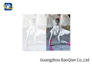 China Pretty Ballet Girl Lenticular Greeting Cards 3D Image PET / PP Printing Flip Effect wholesale