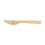 170mm Bamboo Biodegradable Cutlery Set Eco Friendly For Restaurant