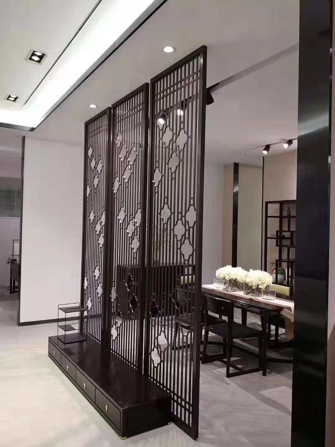 Colored Metal Laser Cut Panels stainless steel partitions For Column Cover Cladding 201 304 316