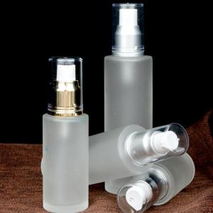 China Portable Cream Spray Bottle Pump Safe For Frosted Glass Lotion Bottles wholesale