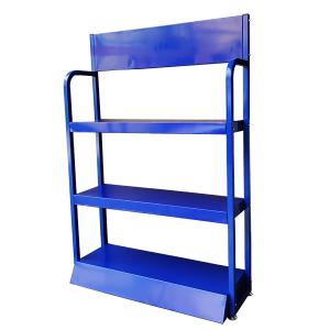 China 900mm Width 350mm Depth Auto Parts Display Rack , Tire Storage Stand 3 Tier wholesale