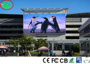 China Outdoor P6 SMD2727 1R1G1B 7000cd/m2 Full Color LED Panels outdoor full color led display on sale