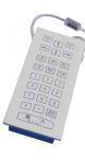 19 key industrial membrane IP65 keypad with USB , short stroke 0.45mm