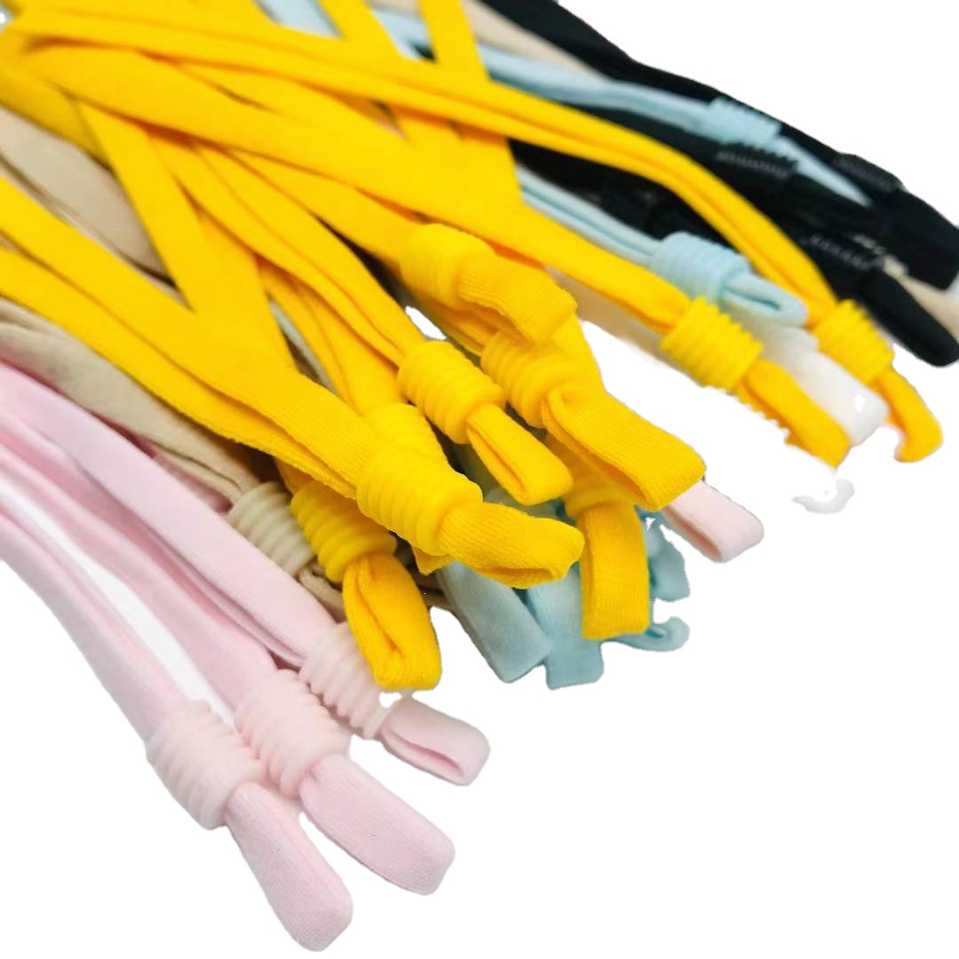 5mm Adjustable Medical Elastic Band Adjustable Ear Loops Adjustable Elastic Strap for Face Masking