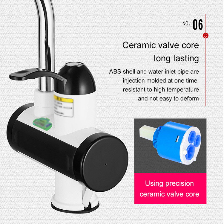 Multifunction Instant Hot And Cold Water Faucet 50HZ kitchen use