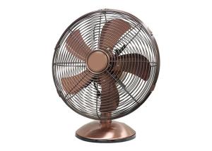 China Classic 16 Inch Retro Metal Fan 120 Degree Tilt 4 Aluminum Blades CE CB GS ETL wholesale