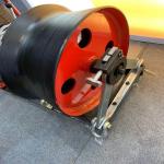 Single Wheel 5Ton Diesel Winch Lifting Erection Tower Transmission Line