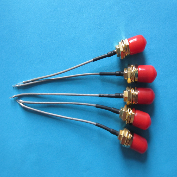 15cm Length Coaxial Pigtail Cable CRC9 to MMCX Cable RF Cable with SMA Female Connector