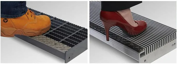 Corrosion Resistant Galvanized Steel Stair Treads with Easy Installation and Customizable Sizes