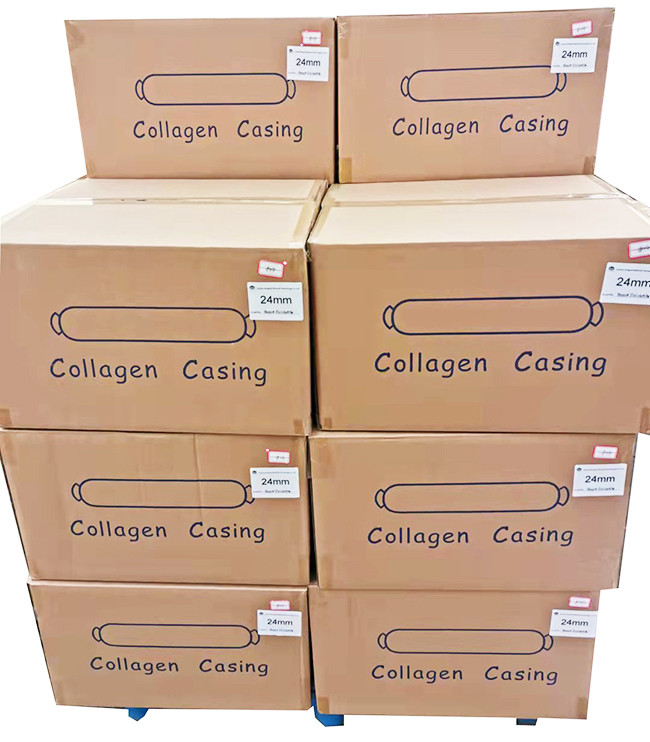 15mm Collagen Sausage Casing Permeable Sausage Casing Edible