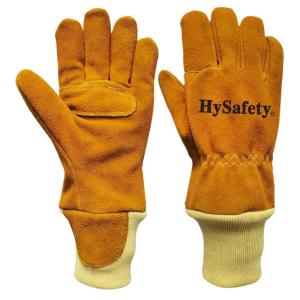 China 64N-82XW Light Firefighter Work Gloves High Abrasion Resistance wholesale
