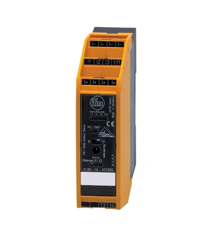 Ifm Ac030s Smartline Module 2so Ip20, Provides Decentralised Safe Outputs On An Asi Safe Network
